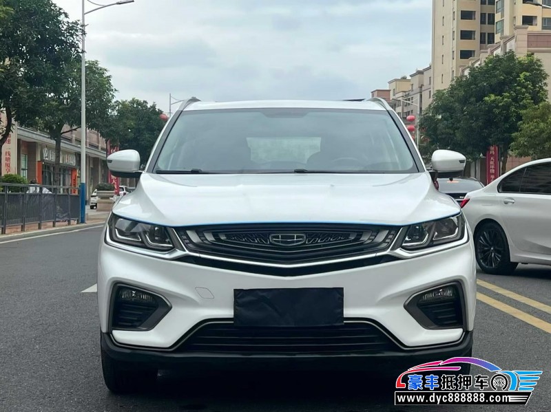 抵押车出售19年吉利缤越轿车