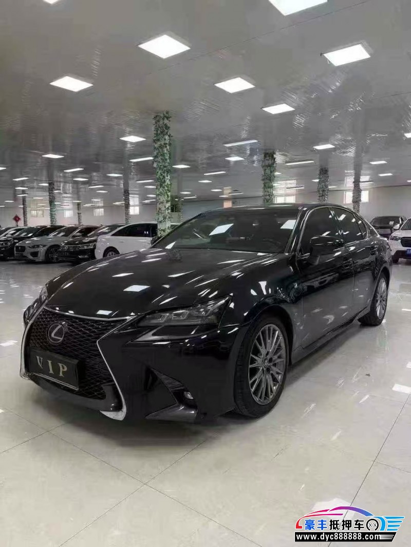 18年雷克萨斯GS轿车抵押车出售