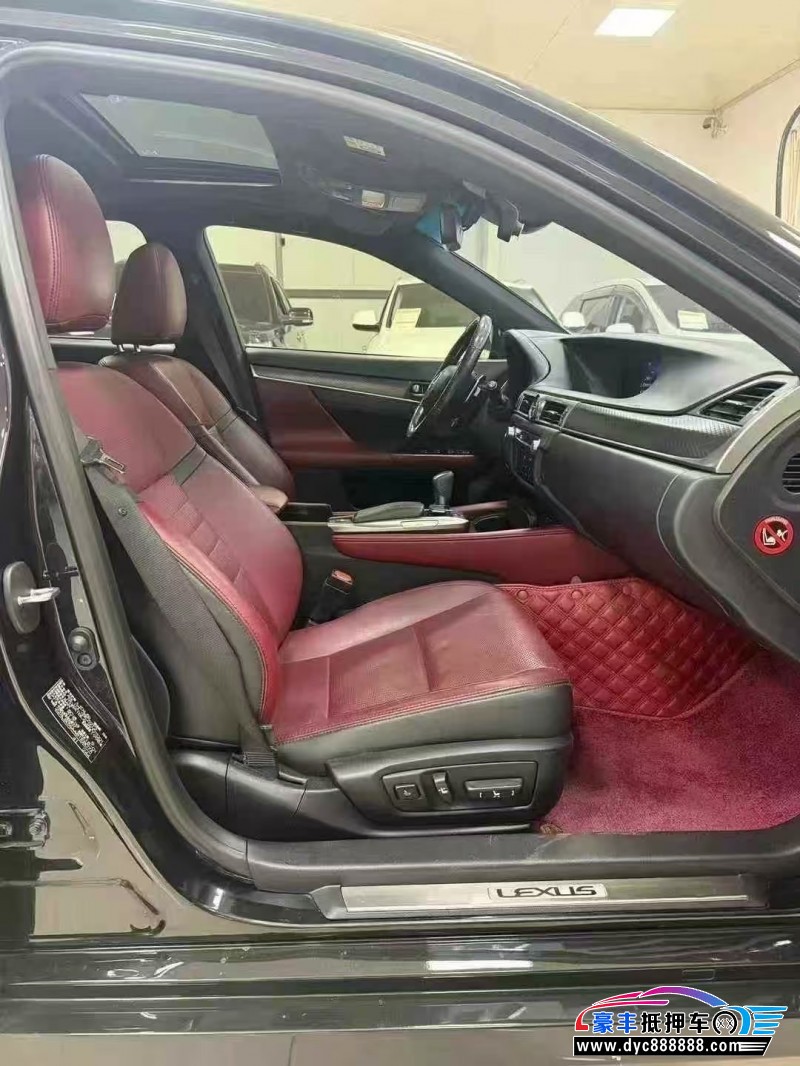 18年雷克萨斯GS轿车抵押车出售