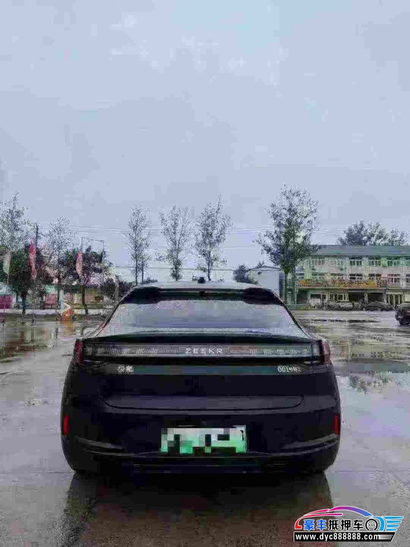 23年极氪001轿车抵押车出售