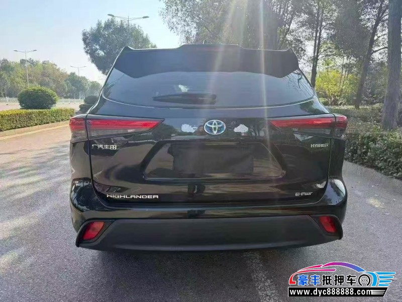 22年丰田汉兰达轿车抵押车出售