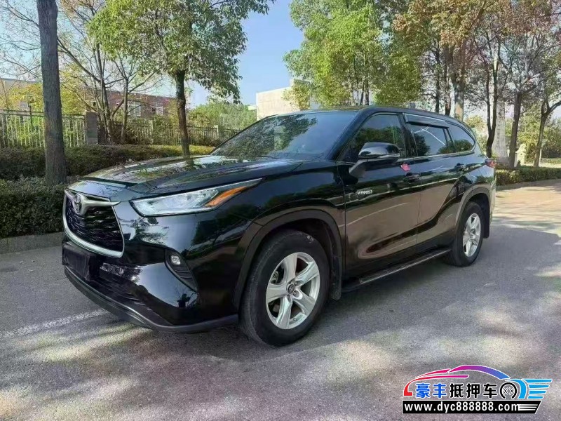 22年丰田汉兰达轿车抵押车出售