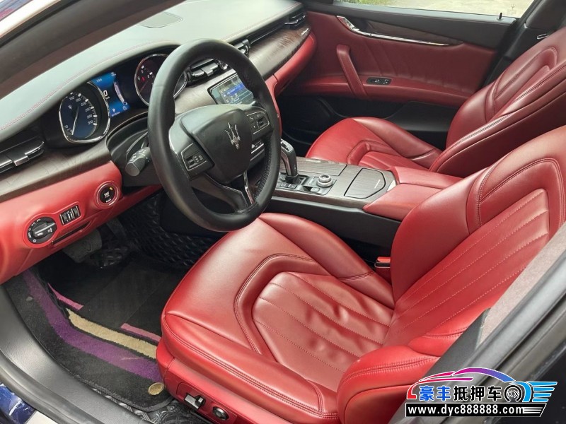 17年玛莎拉蒂总裁轿车抵押车出售