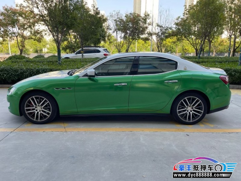 15年玛莎拉蒂Ghibli轿车抵押车出售