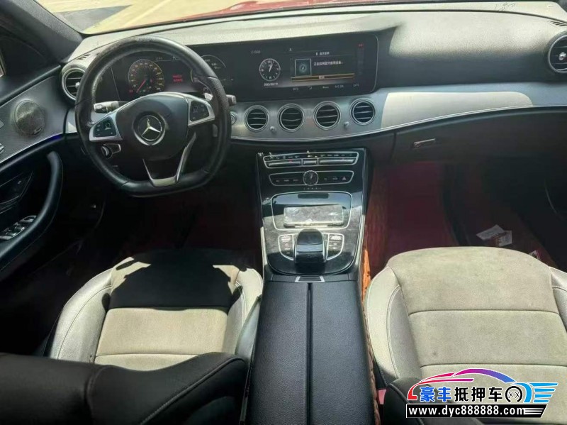 17年奔驰E轿车抵押车出售