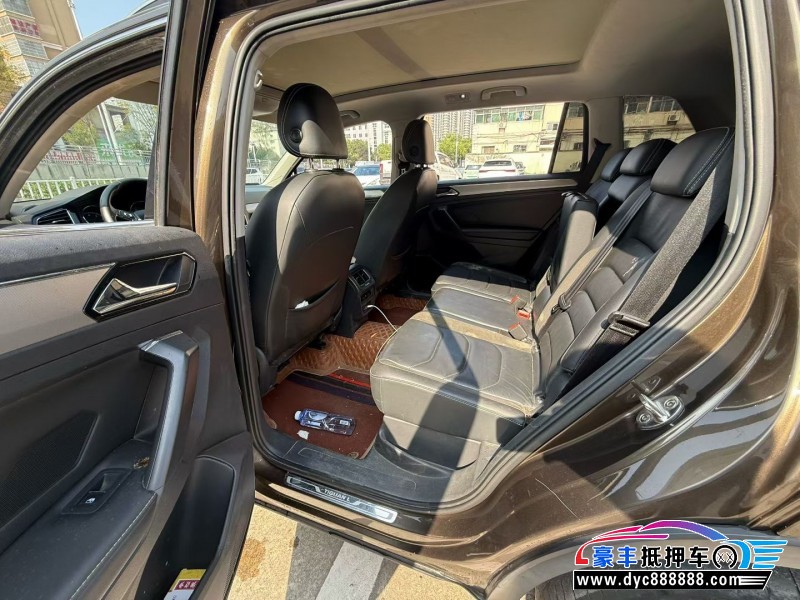 19年大众途观L轿车抵押车出售