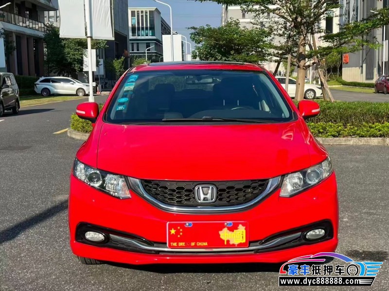 抵押车出售14年本田思域轿车