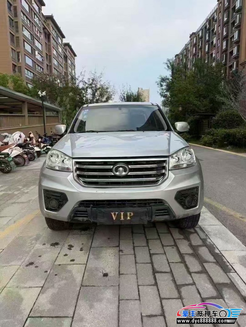 19年长城风骏7轿车抵押车出售