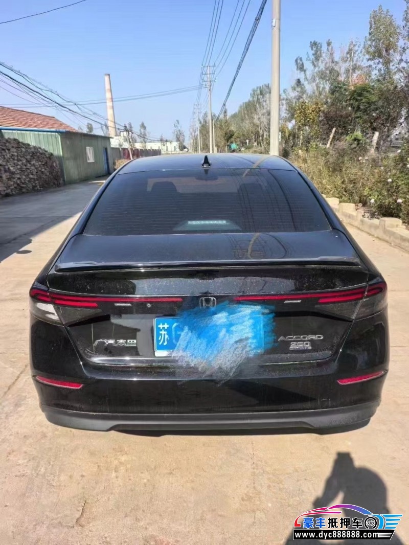 24年本田雅阁轿车抵押车出售