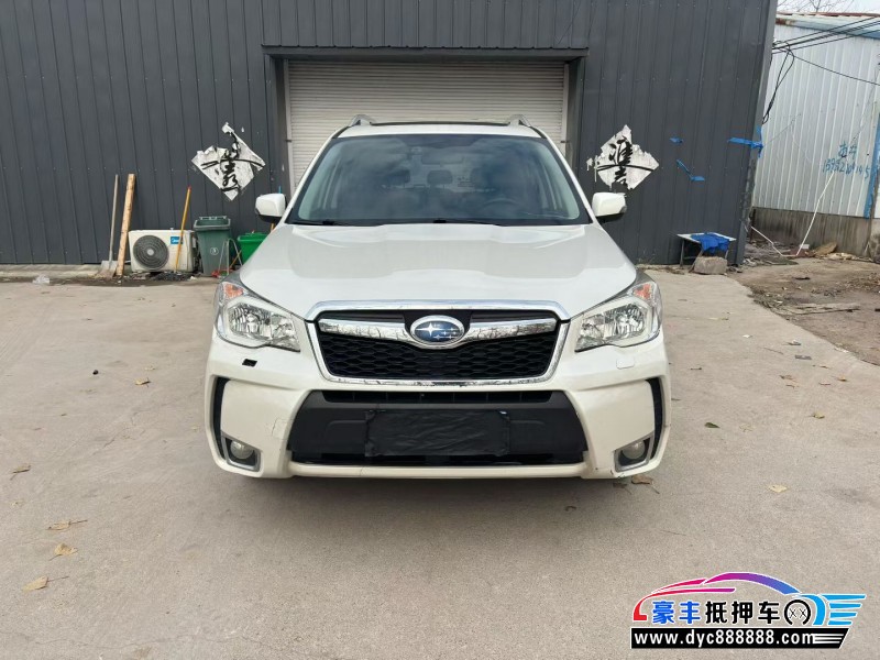 14年斯巴鲁森林人轿车抵押车出售