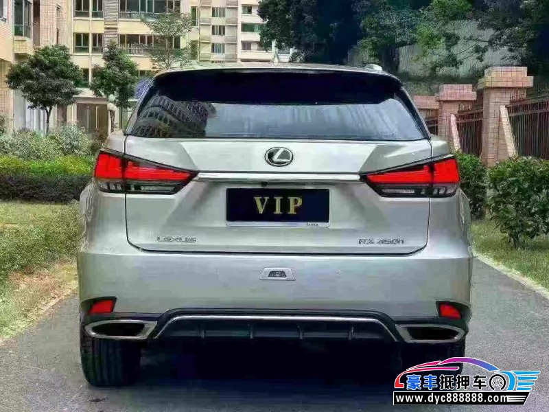 20年雷克萨斯RX轿车抵押车出售