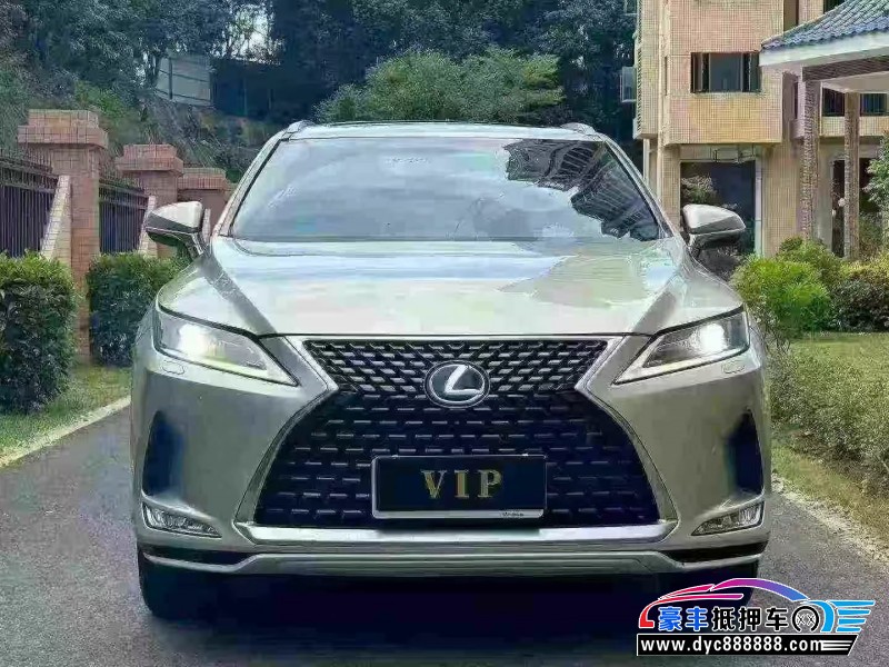 20年雷克萨斯RX轿车抵押车出售