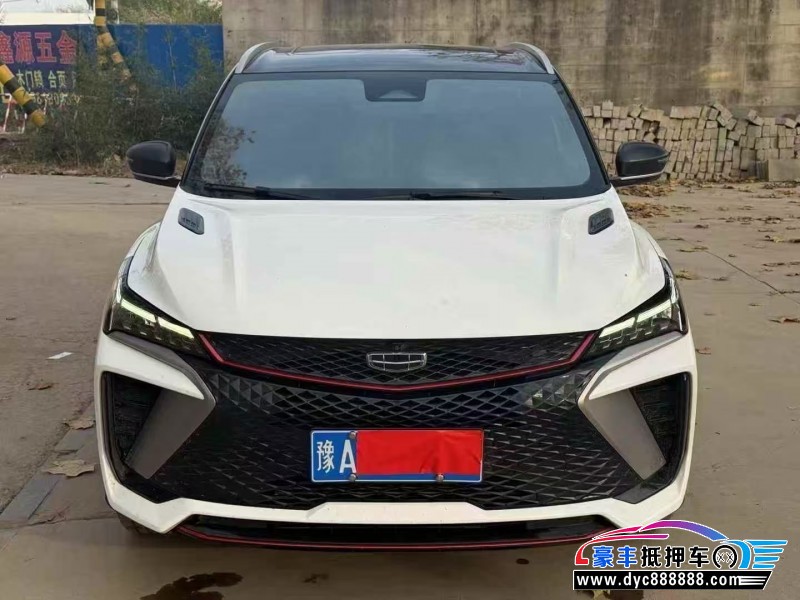 23年吉利缤越轿车抵押车出售