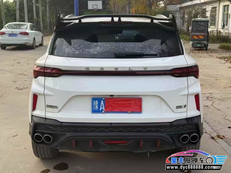 23年吉利缤越轿车抵押车出售