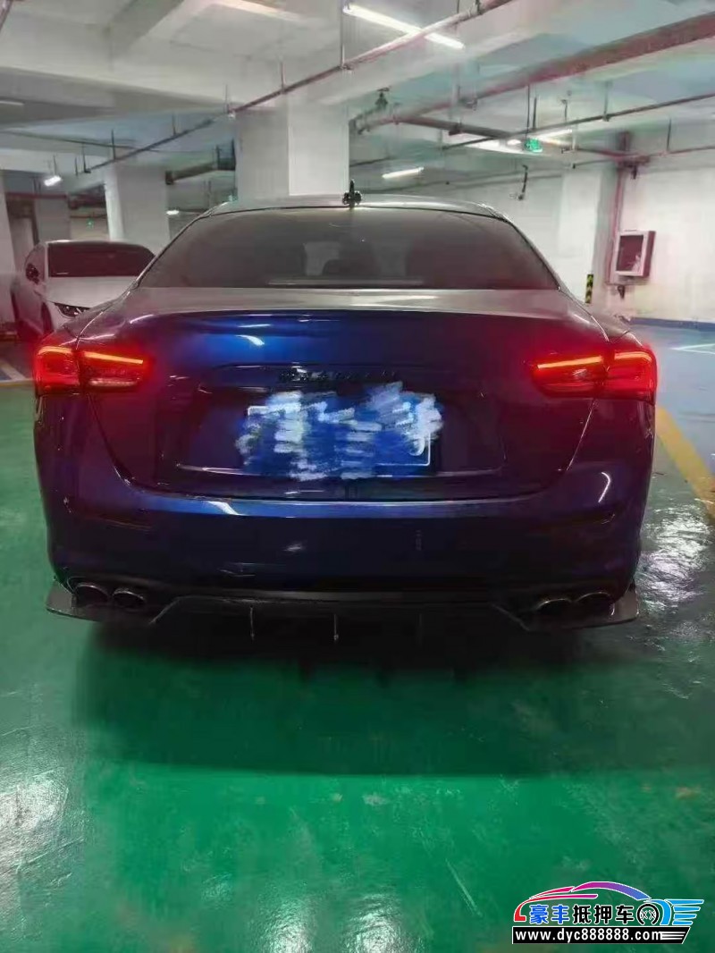 18年玛莎拉蒂Ghibli轿车抵押车出售