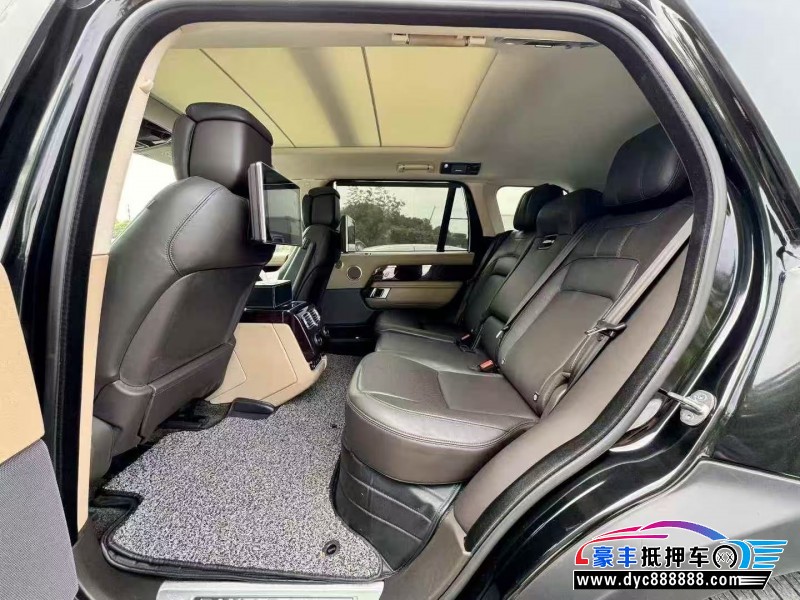 22年路虎揽胜轿车抵押车出售