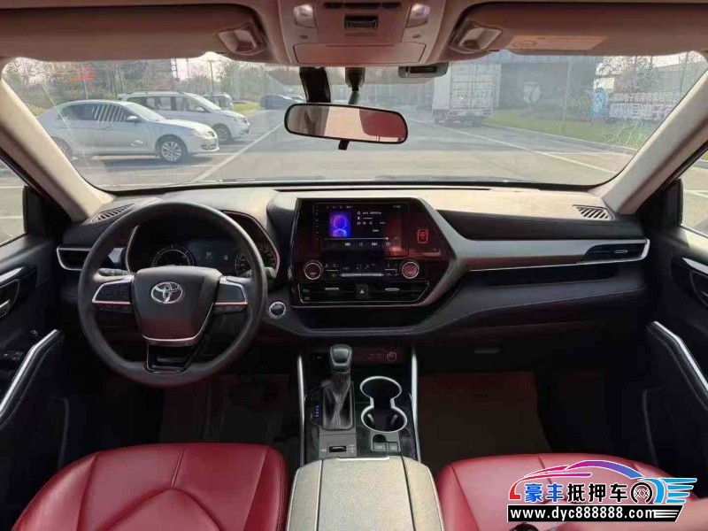 23年丰田汉兰达轿车抵押车出售