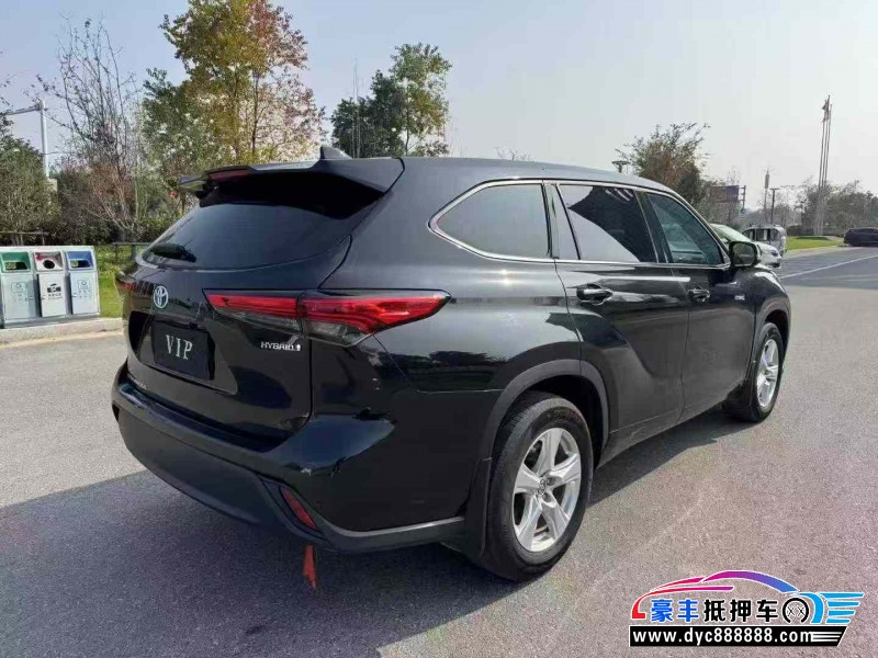 23年丰田汉兰达轿车抵押车出售