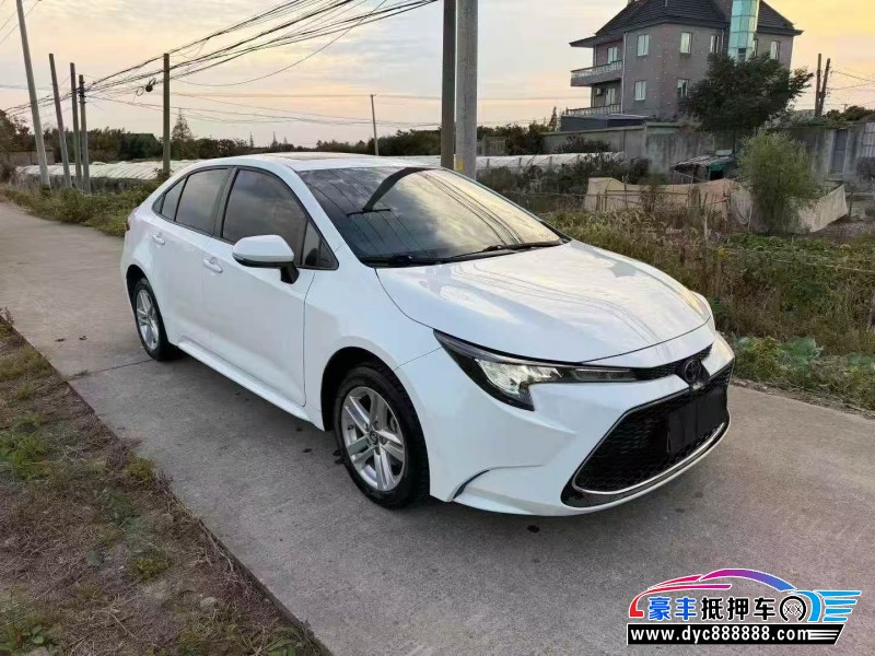 23年丰田雷凌轿车抵押车出售