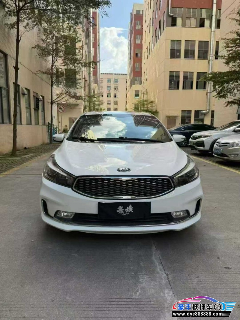 19年起亚K3轿车抵押车出售