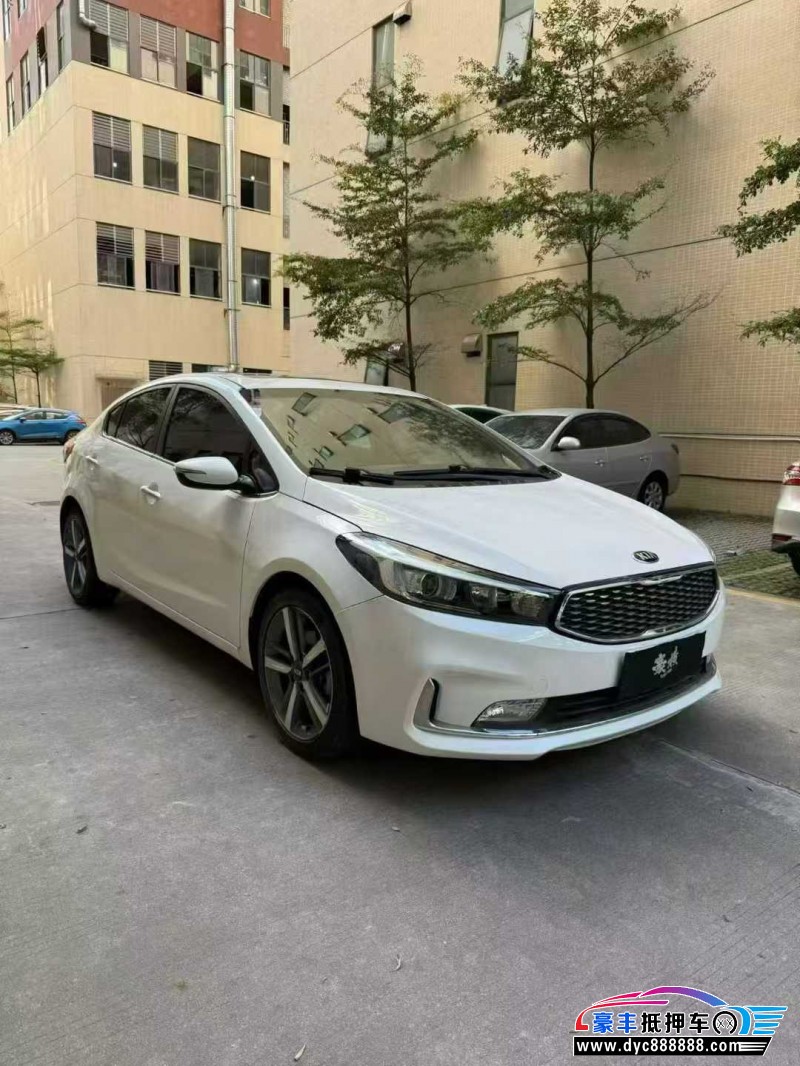 19年起亚K3轿车抵押车出售