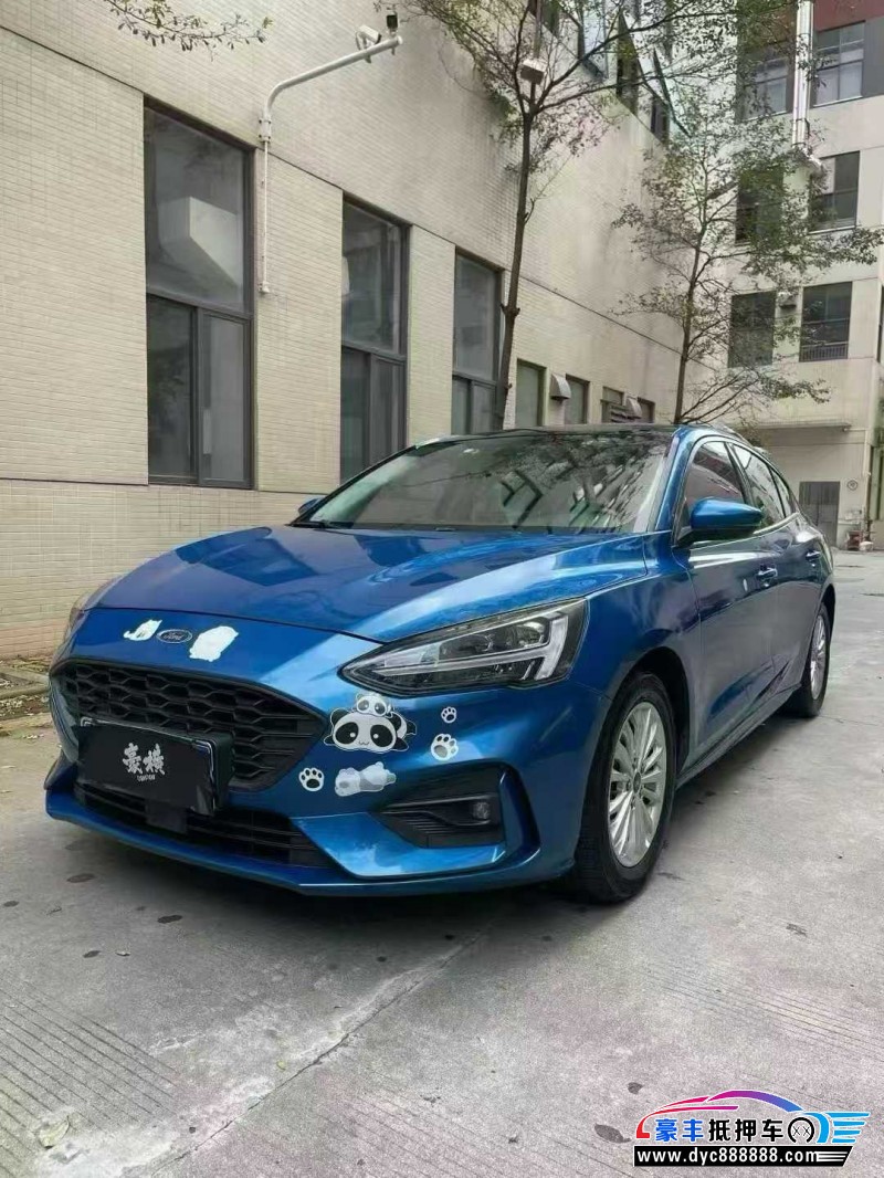 20年福特福克斯轿车抵押车出售