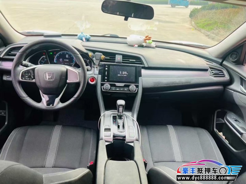 19年本田思域轿车抵押车出售