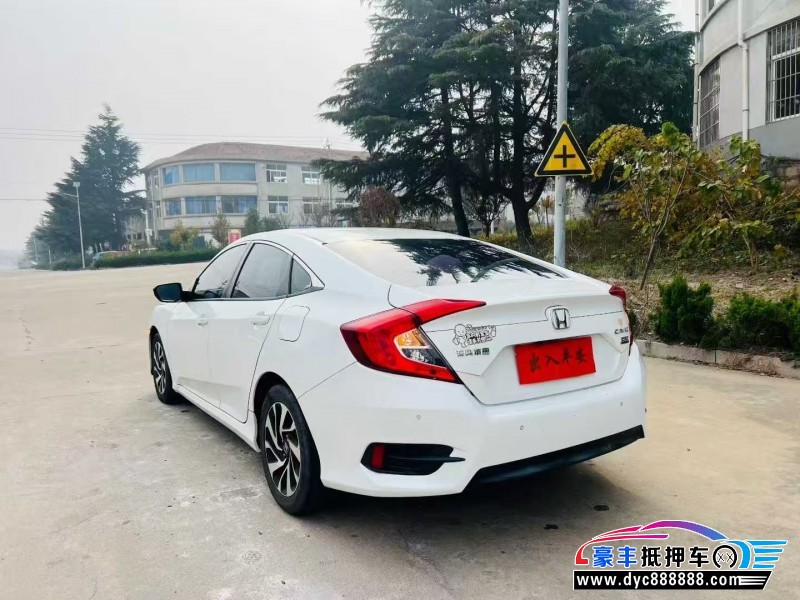 19年本田思域轿车抵押车出售