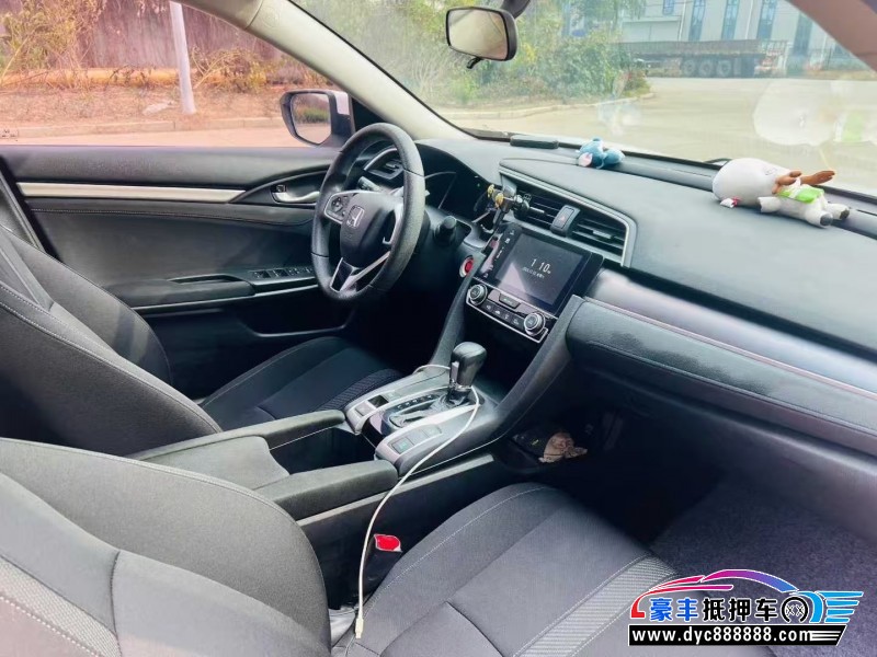 19年本田思域轿车抵押车出售