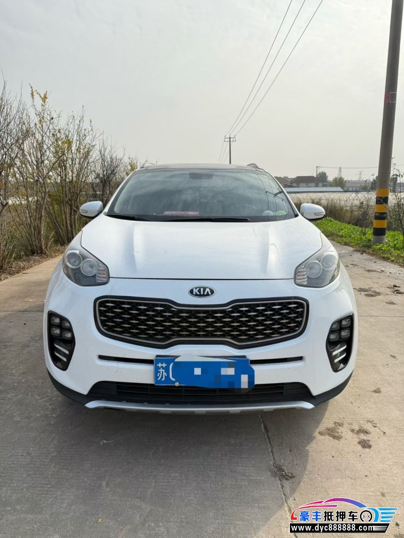 16年起亚KX5轿车抵押车出售