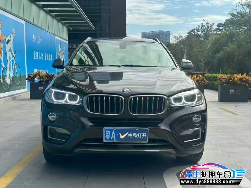 抵押车出售17年宝马X6轿车