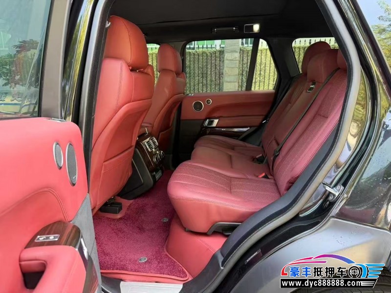 18年路虎揽胜行政轿车抵押车出售