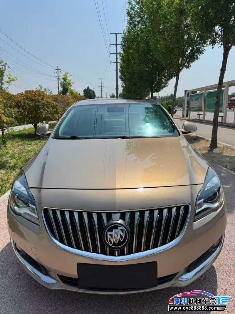 17年别克君威轿车抵押车出售