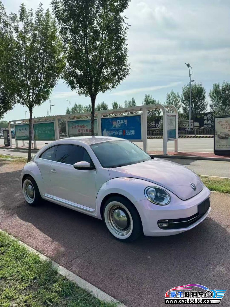 14年大众甲壳虫轿车抵押车出售