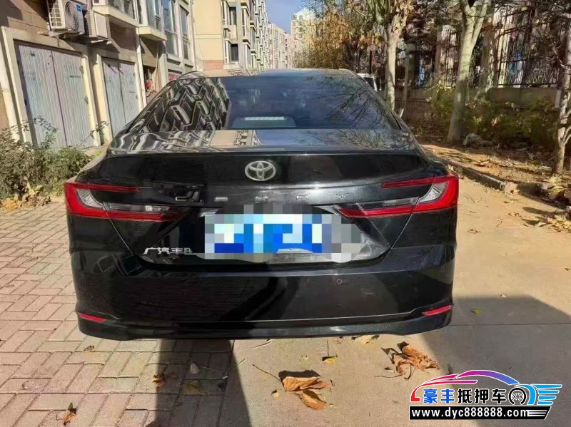 24年丰田凯美瑞轿车抵押车出售