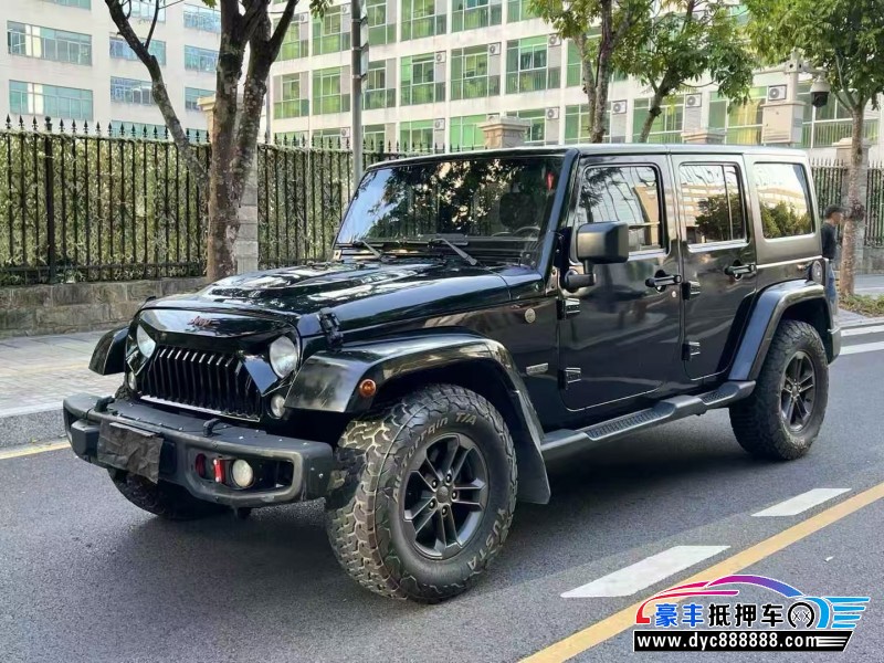 18年Jeep牧马人轿车抵押车出售