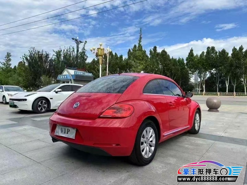 17年大众甲壳虫轿车抵押车出售