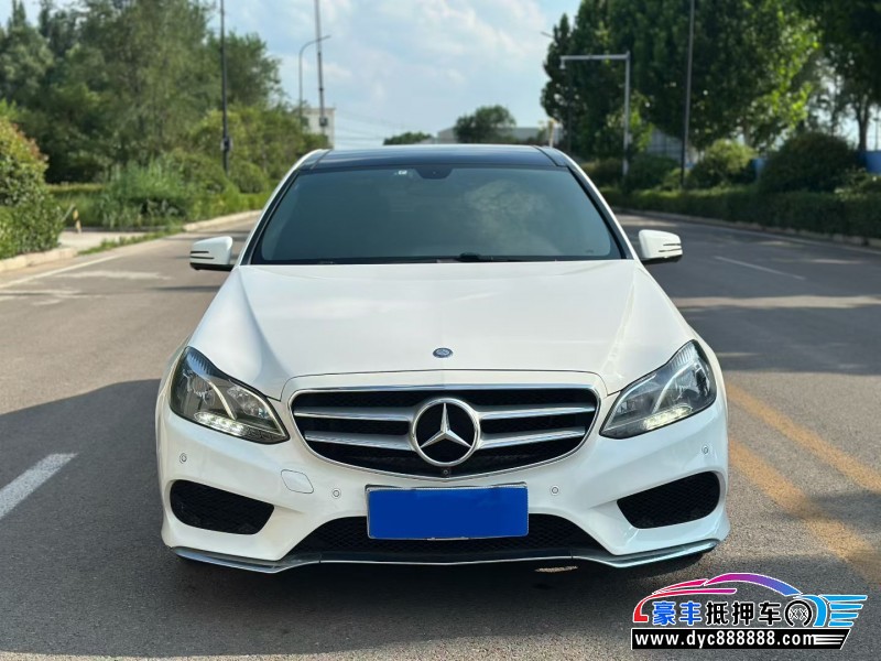 16年奔驰E轿车抵押车出售