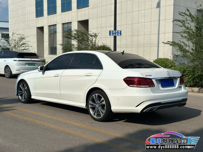 16年奔驰E轿车抵押车出售