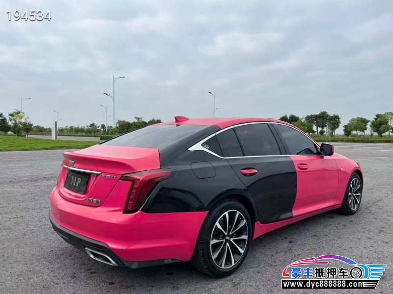 22年凯迪拉克CT5轿车抵押车出售