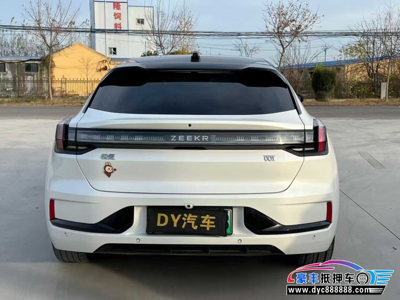 23年极氪001轿车抵押车出售