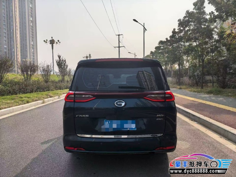 22年传祺m6轿车抵押车出售