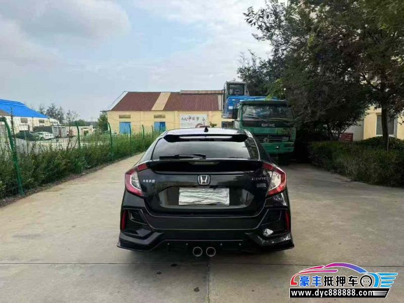 22年本田思域轿车抵押车出售