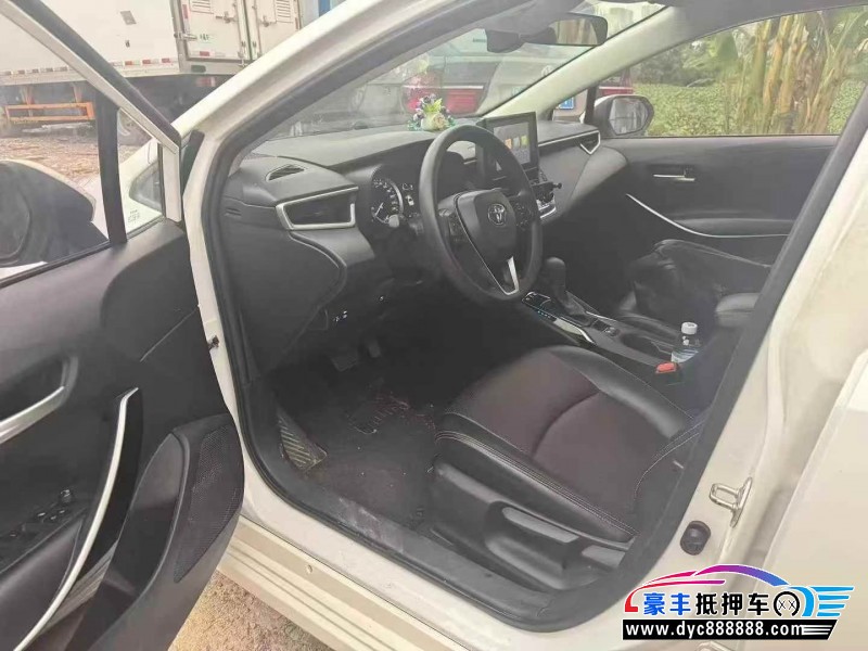 22年丰田卡罗拉轿车抵押车出售