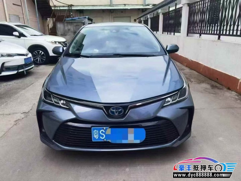 21年丰田卡罗拉轿车抵押车出售
