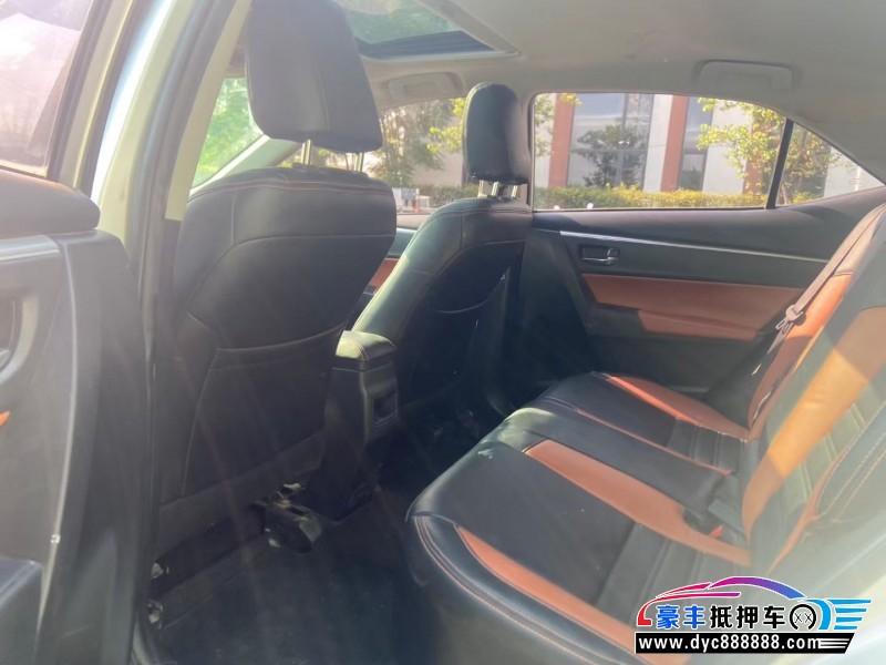 19年丰田卡罗拉轿车抵押车出售