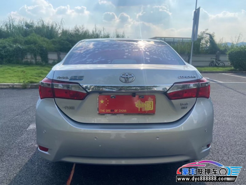 19年丰田卡罗拉轿车抵押车出售