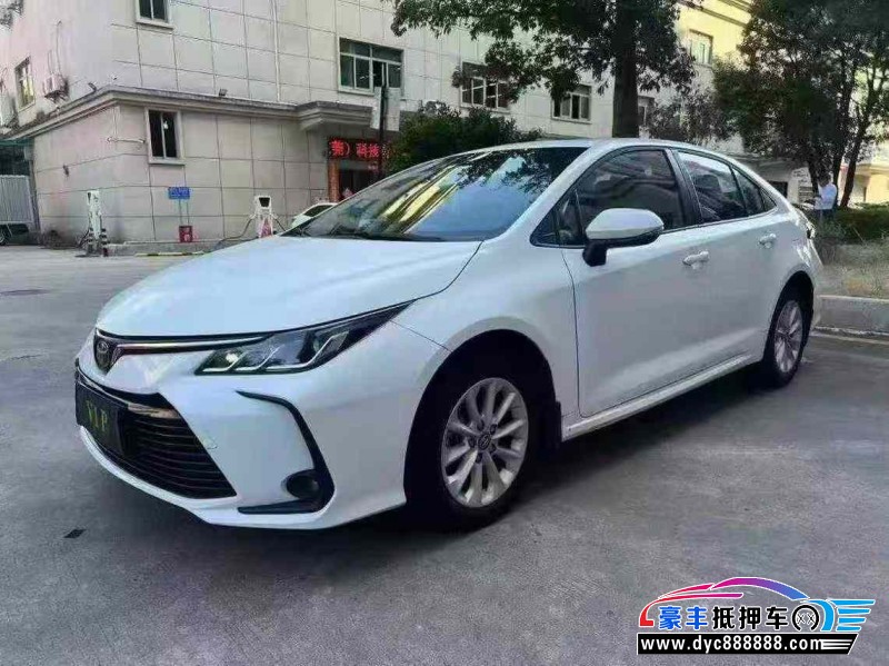 22年丰田卡罗拉轿车抵押车出售