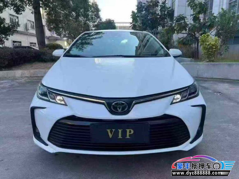 22年丰田卡罗拉轿车抵押车出售