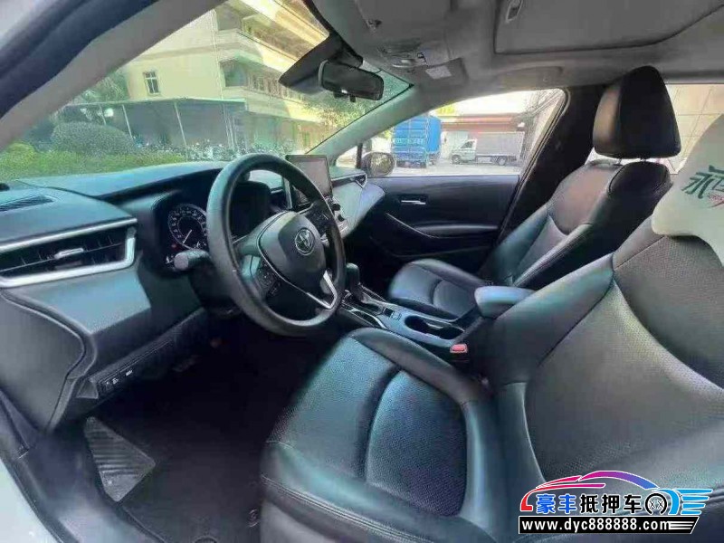 22年丰田卡罗拉轿车抵押车出售